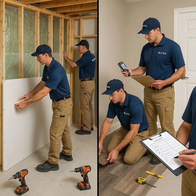 Repairs and Reconstruction process in Silvis, IL