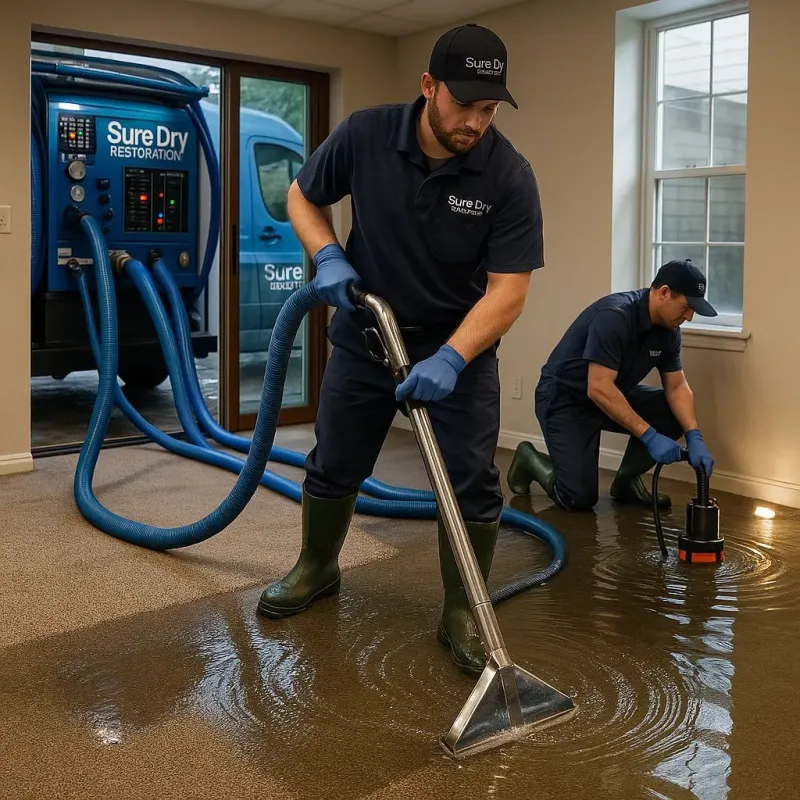 Water Extraction and Removal process in Silvis, IL